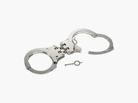 MFH MFH Handschellen Doppelkette silberfarben