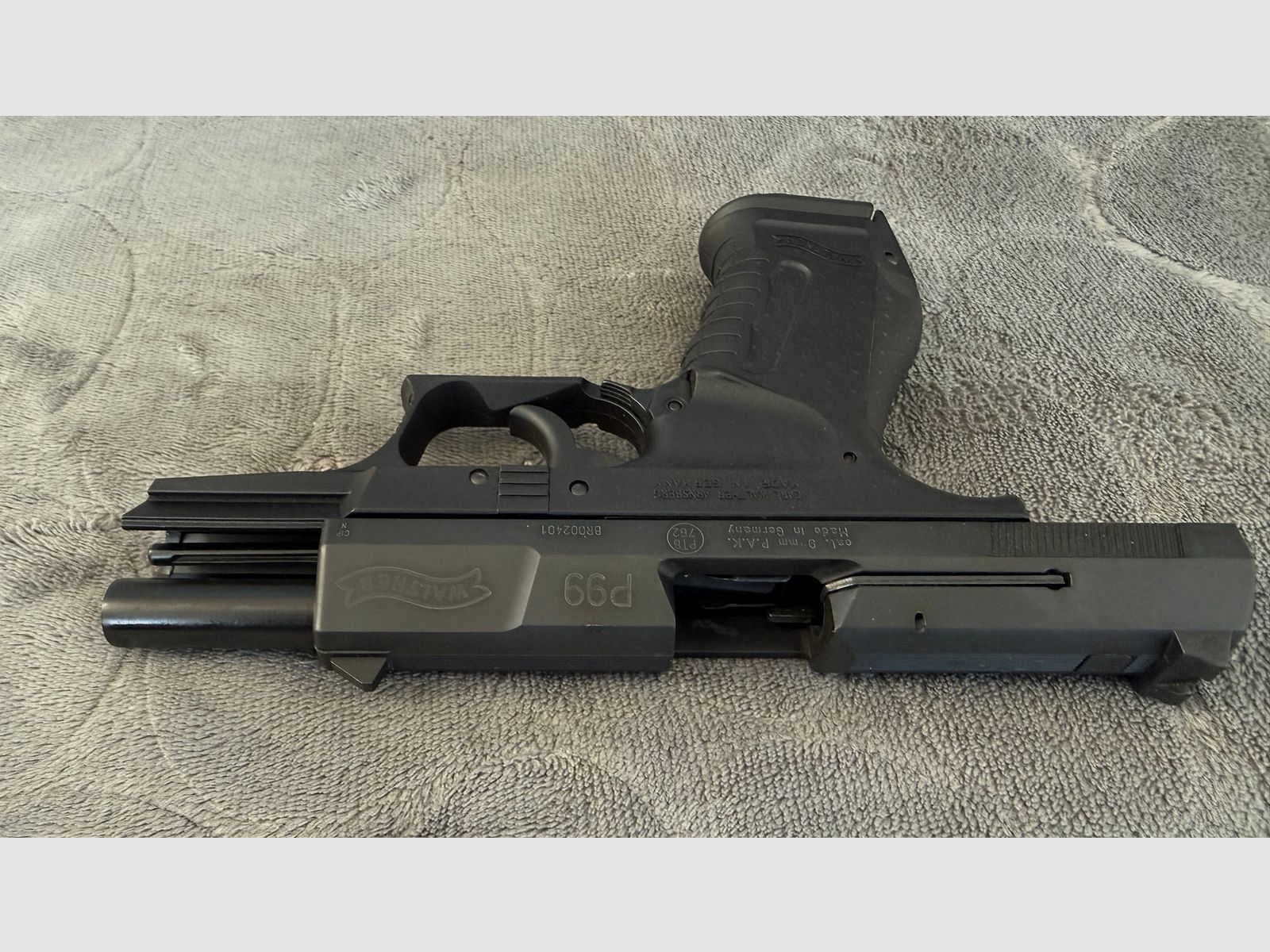 Walther P99 Schreckschuss Pistole 9mm P.A.K. schwarz