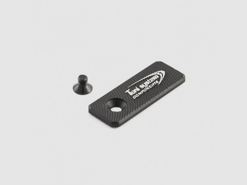 Toni System oversized closure catch button Benelli M4 - Black