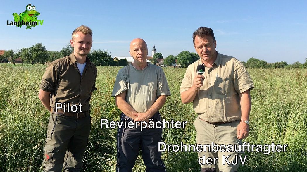 Mit der Drohne auf Rehkitzsuche - die Rettung vor dem Mähtod