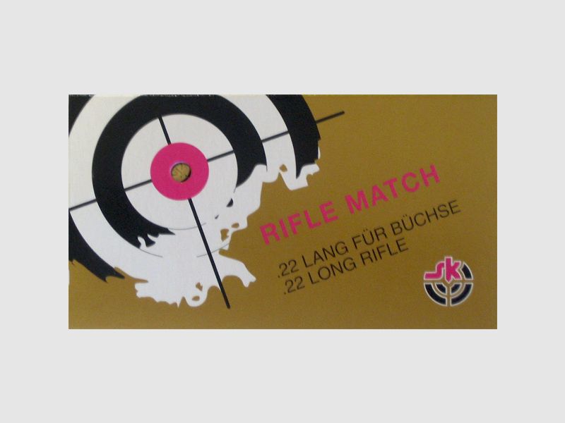 Patronen .22 Long Rifle – 40 grains – SK Rifle Match x50