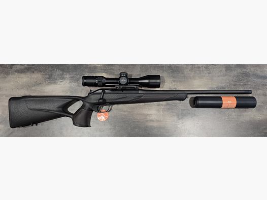 Blaser R8 Professional Success Leder cal. 6,5 Creedmoor inkl. Blaser Montage+Blaser B2 2-12×50 und Blaser Schalldämpfer