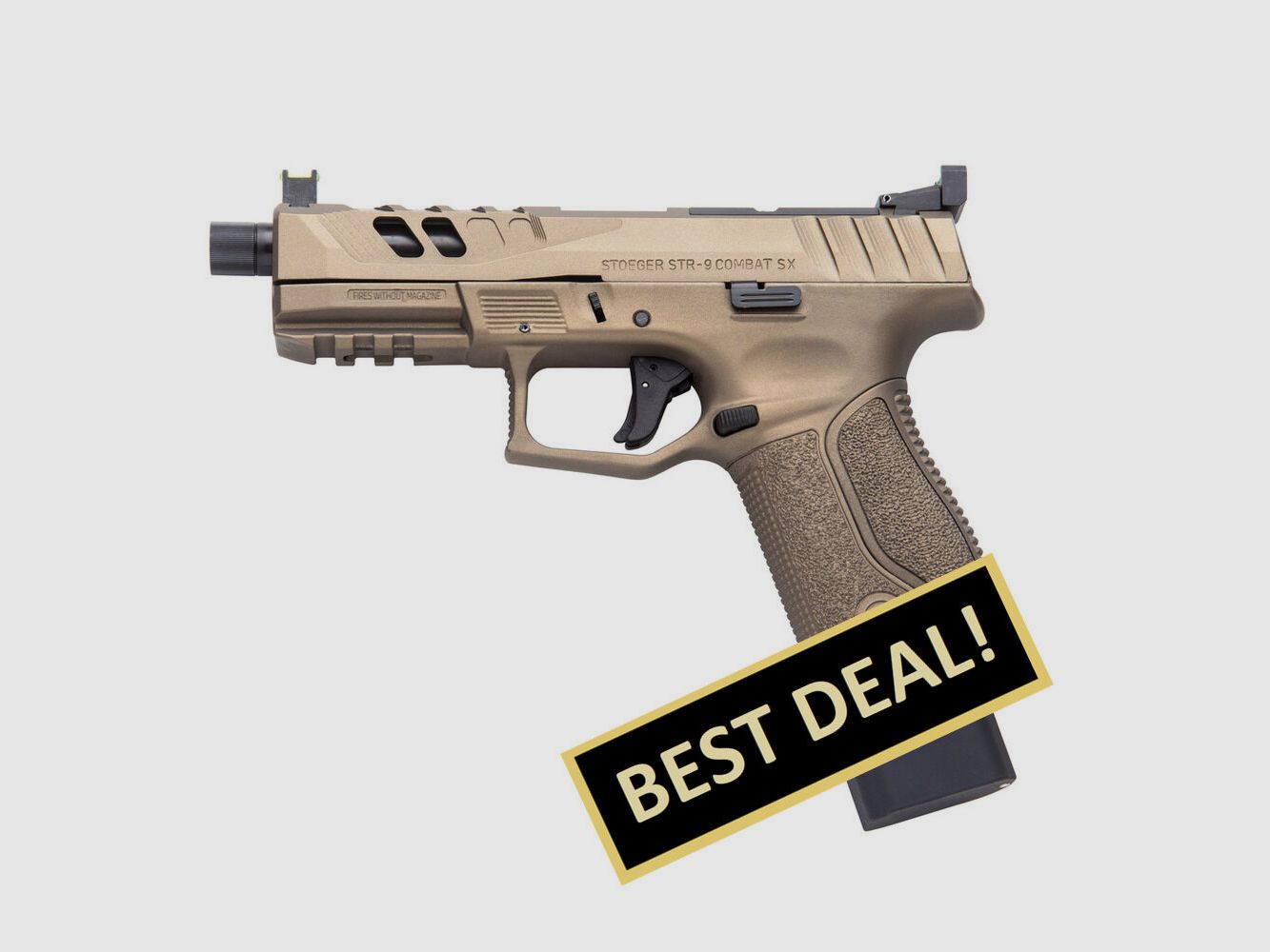 Stoeger STR-9 Combat SX -Smoked Bronze 9x19-Optic Ready-Laufgewinde