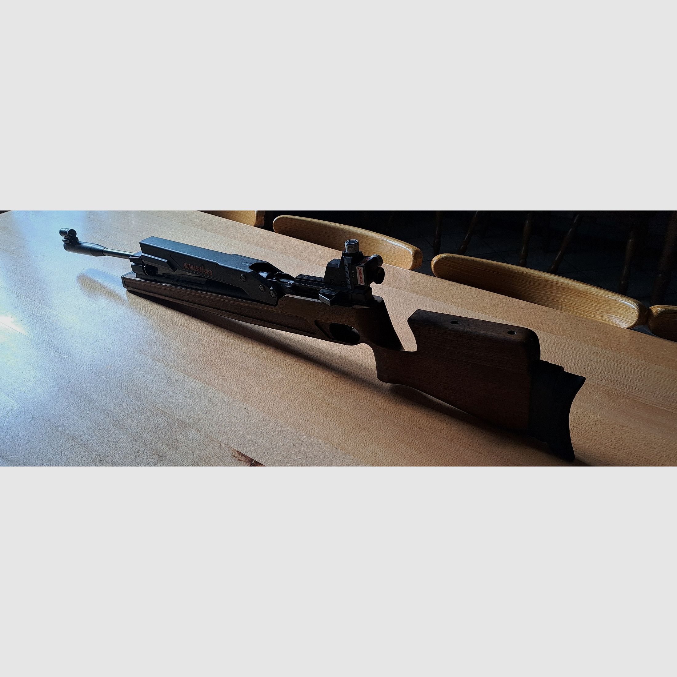 High-quality match rifle Hämmerli 450