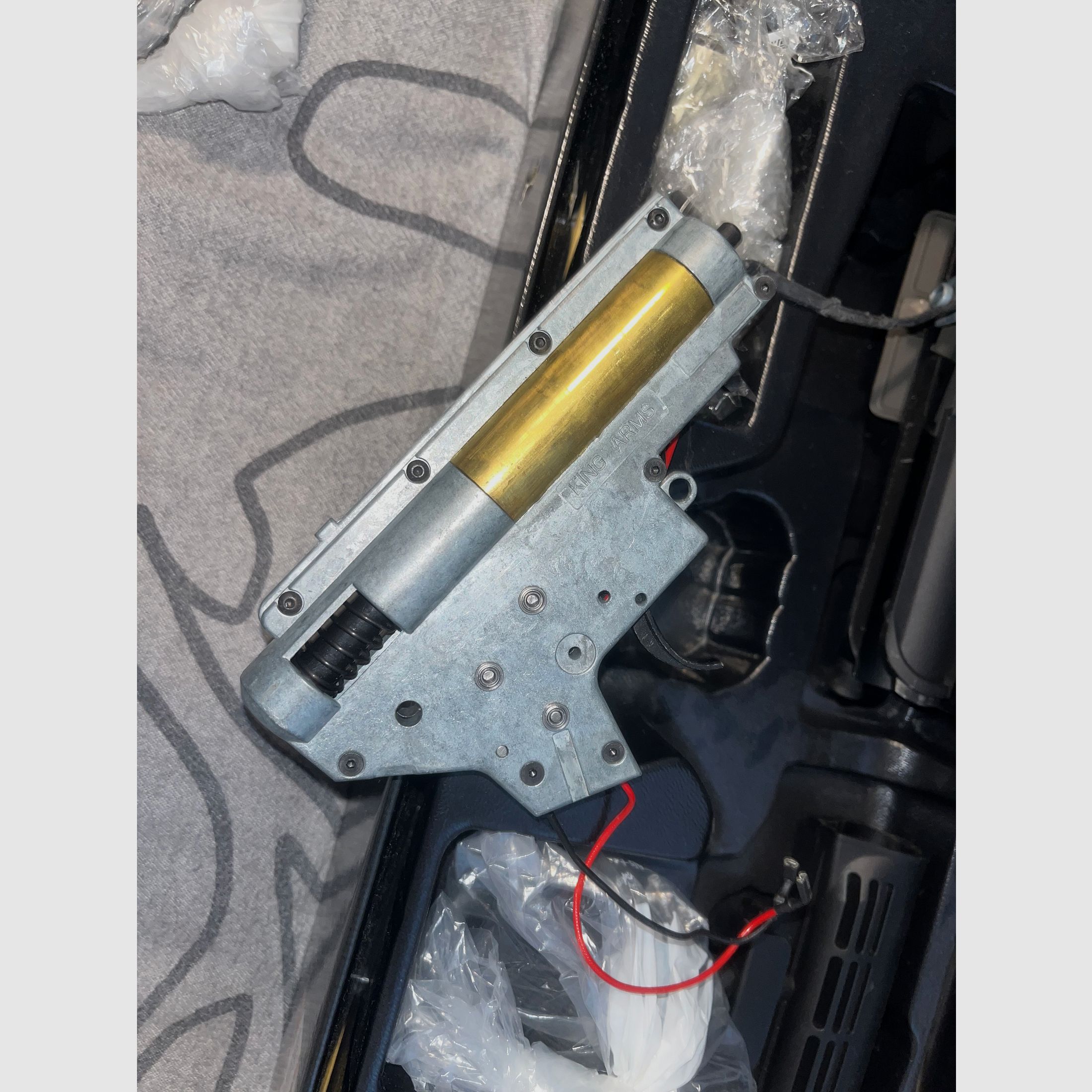 Evolution Airsoft Lone Star Border Patrol AEG Vollmetall zerlegt und mit Defekt (Beschreibung Lesen!)