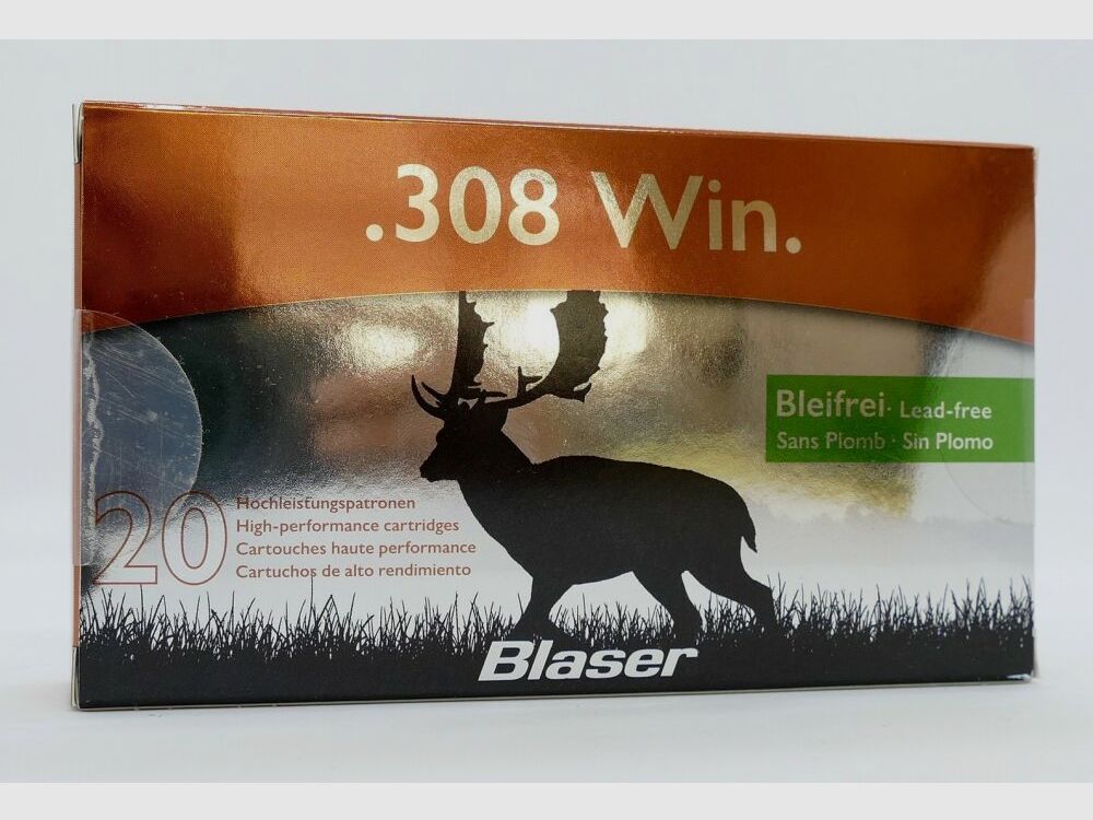 Blaser .308 Win. CDC 10,4g/160gr.