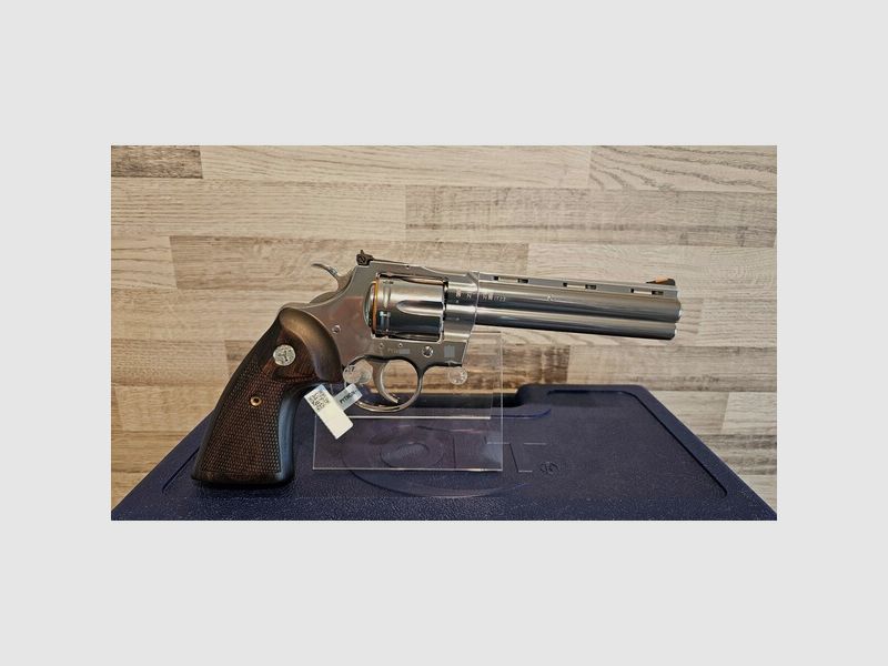 Neuware vom Fachhandel - Revolver Colt Python STS 6" SP6WTS Kal. .357Mag. - Sonderpreis