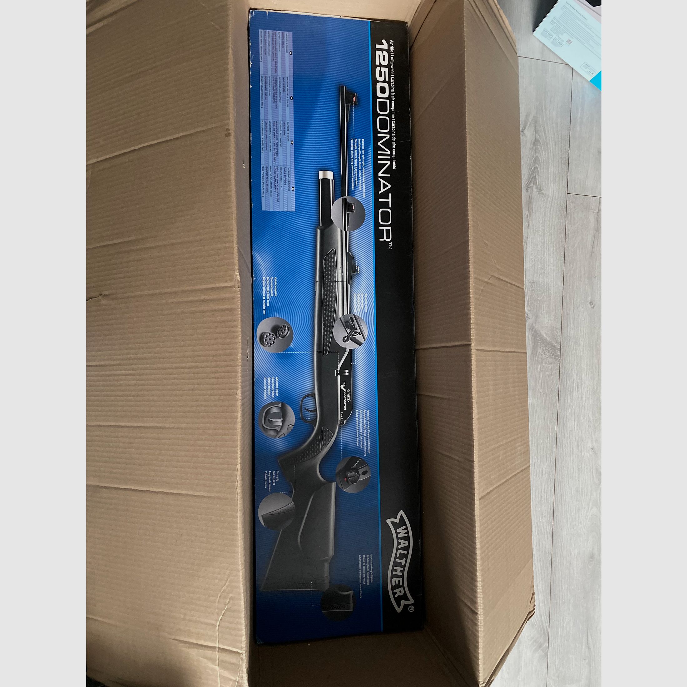 NOWY Walther Dominator 1250 kal. 177 (4,5 mm)