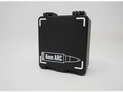 Filamelt ammunition box / 6mm ARC / 'folding / latch lid' / cartridge box, ammo box