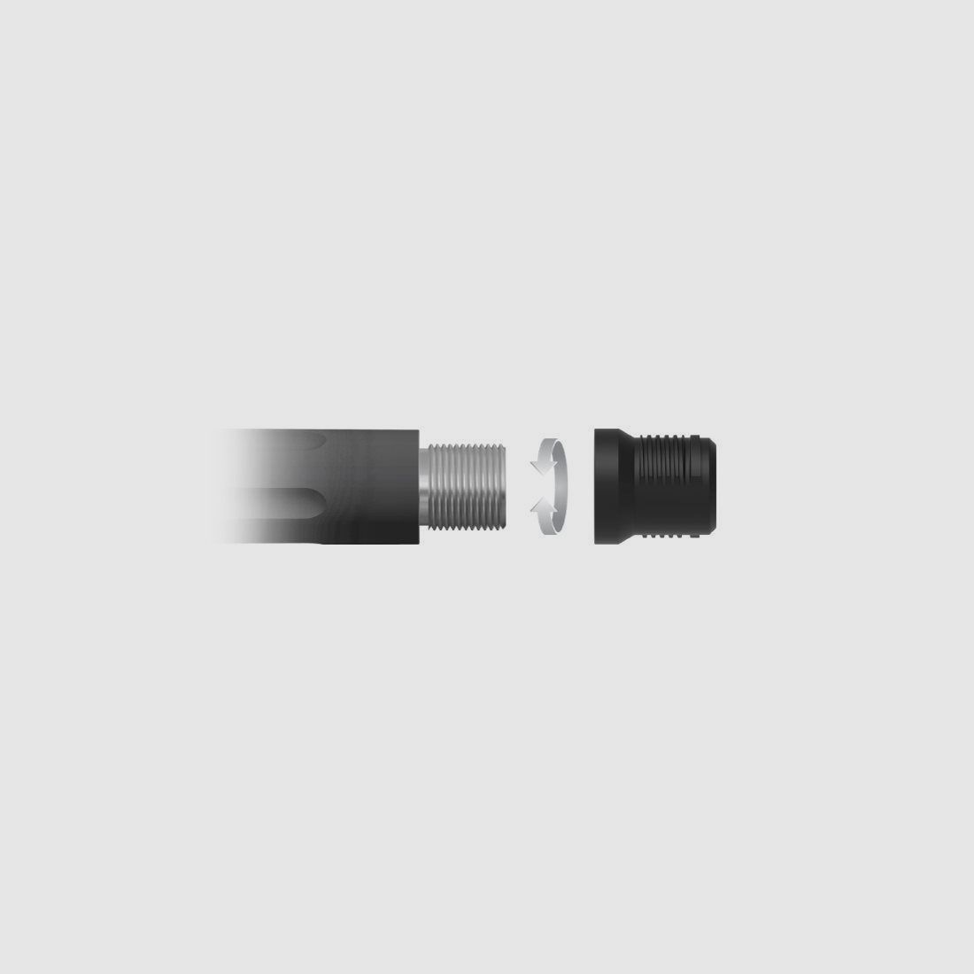 Montaje rápido para silenciador Svemko M15x1