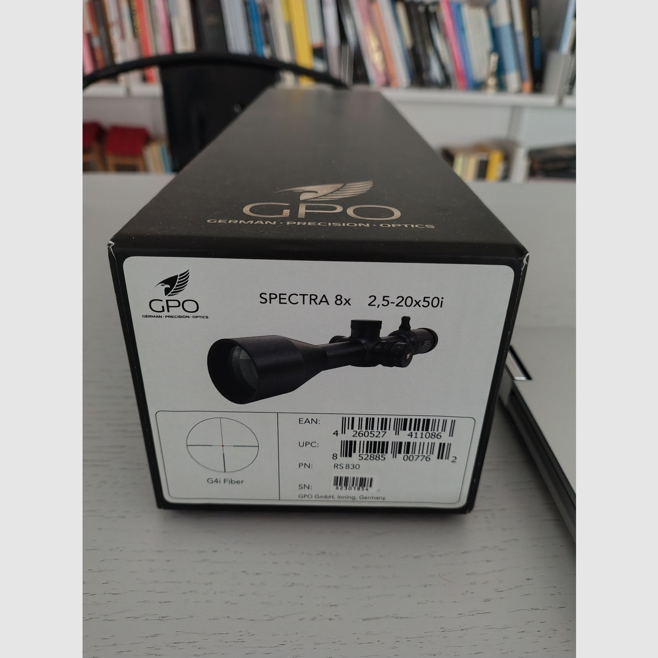 GPO SPECTRA 8x 2,5–20x50i – état comme neuf, image 1 sur 8