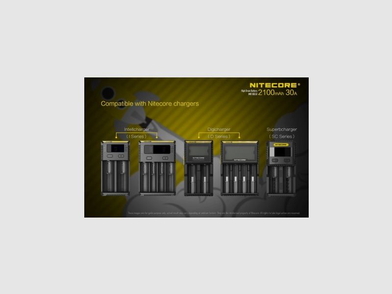 Batería Nitecore IMR 18650 2100 mAh, imagen 7 de 10