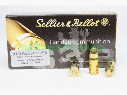 Sellier&Bellot .357 SIG FMJ 140gr. 9,0g 50 stuks staffelprijzen
