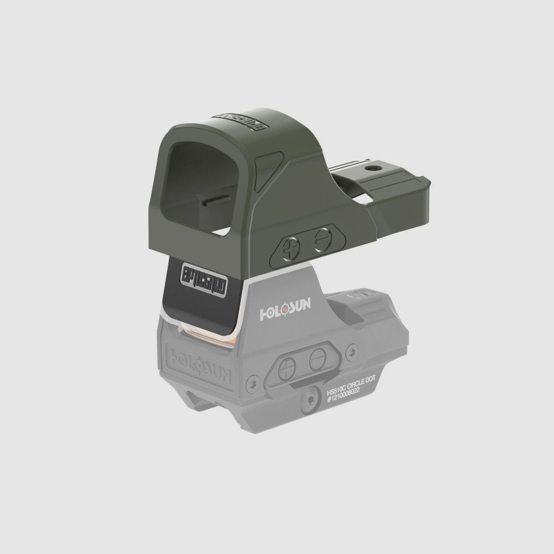 OPTICGARD - HOLOSUN 510C - Verde OD