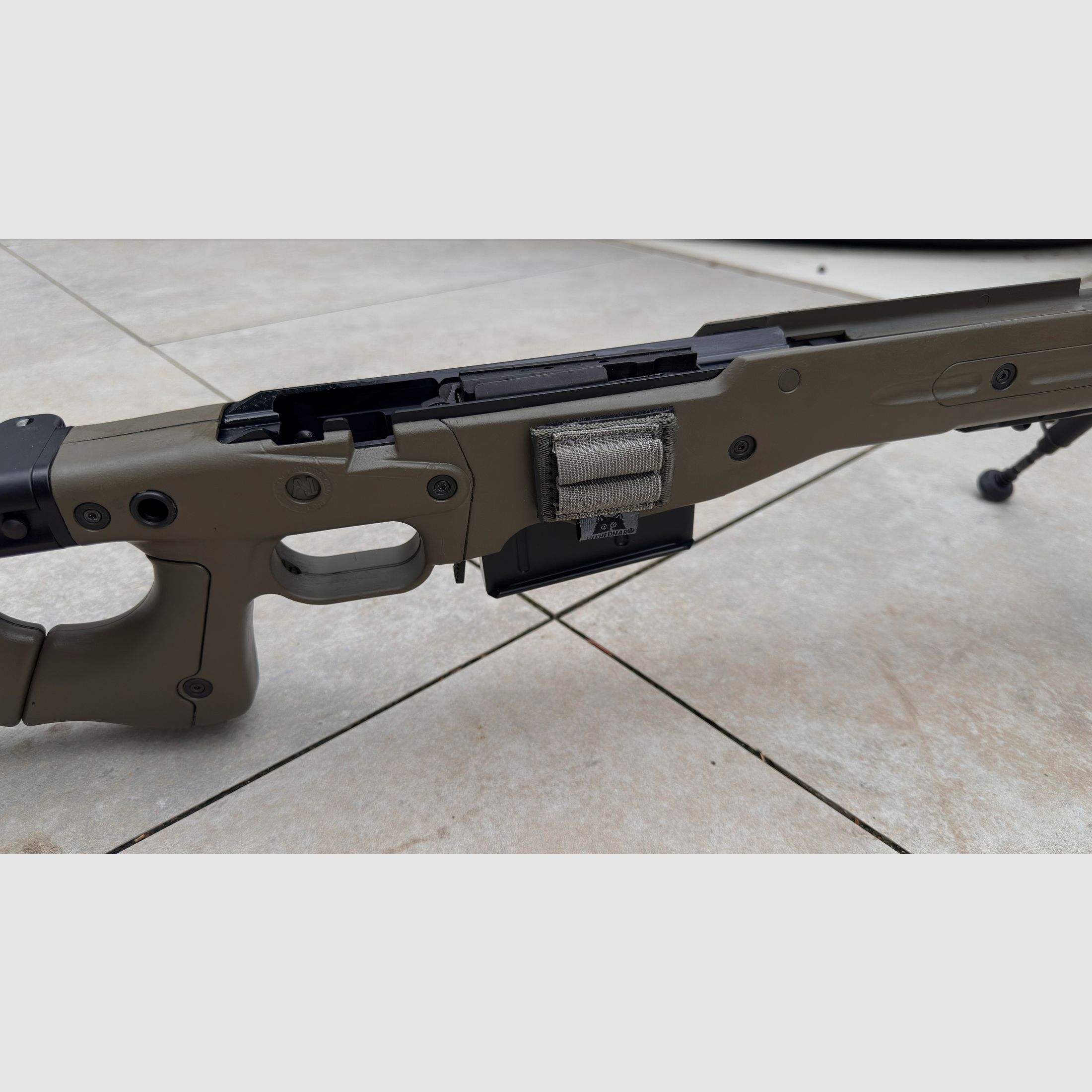 Schaft Accurracy International AT AICS Steingrau-Oliv, ohne Optik/Montage und Büchse!, Bild 11 von 16