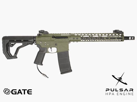 GP R15 FREYA Skeleton 13" gen.2 Mlok FREYA ALPHA Oliv HPA Softair Gewehr Frei ab 18 Jahren | Delta Armory