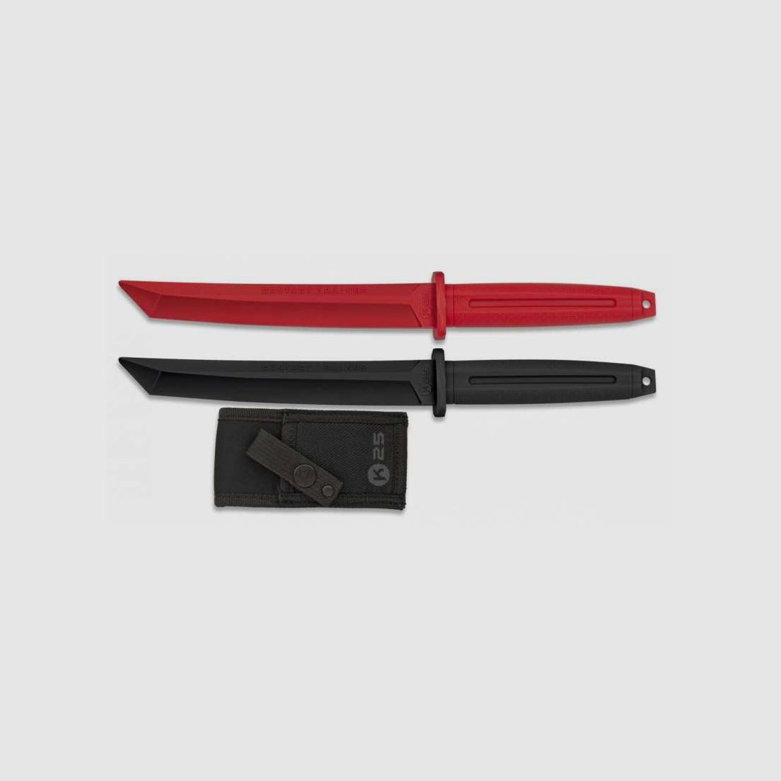 Cuchillo de entrenamiento recto de goma K25, imagen 1 de 3