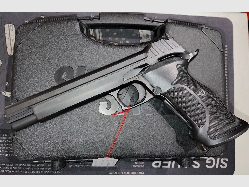 Sig Sauer P210 Supertarget (ALL BLACK - Made in Germany)