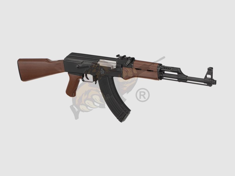 G&G CM47 IWS ETU/Mosfet in Schwarz/Holzoptik Airsoft S-AEG frei ab 18