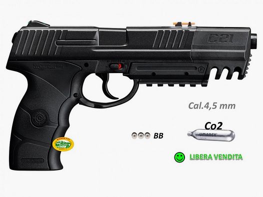 CROSMAN Pistola mod. C21 CO2 cal. 4,5 mm