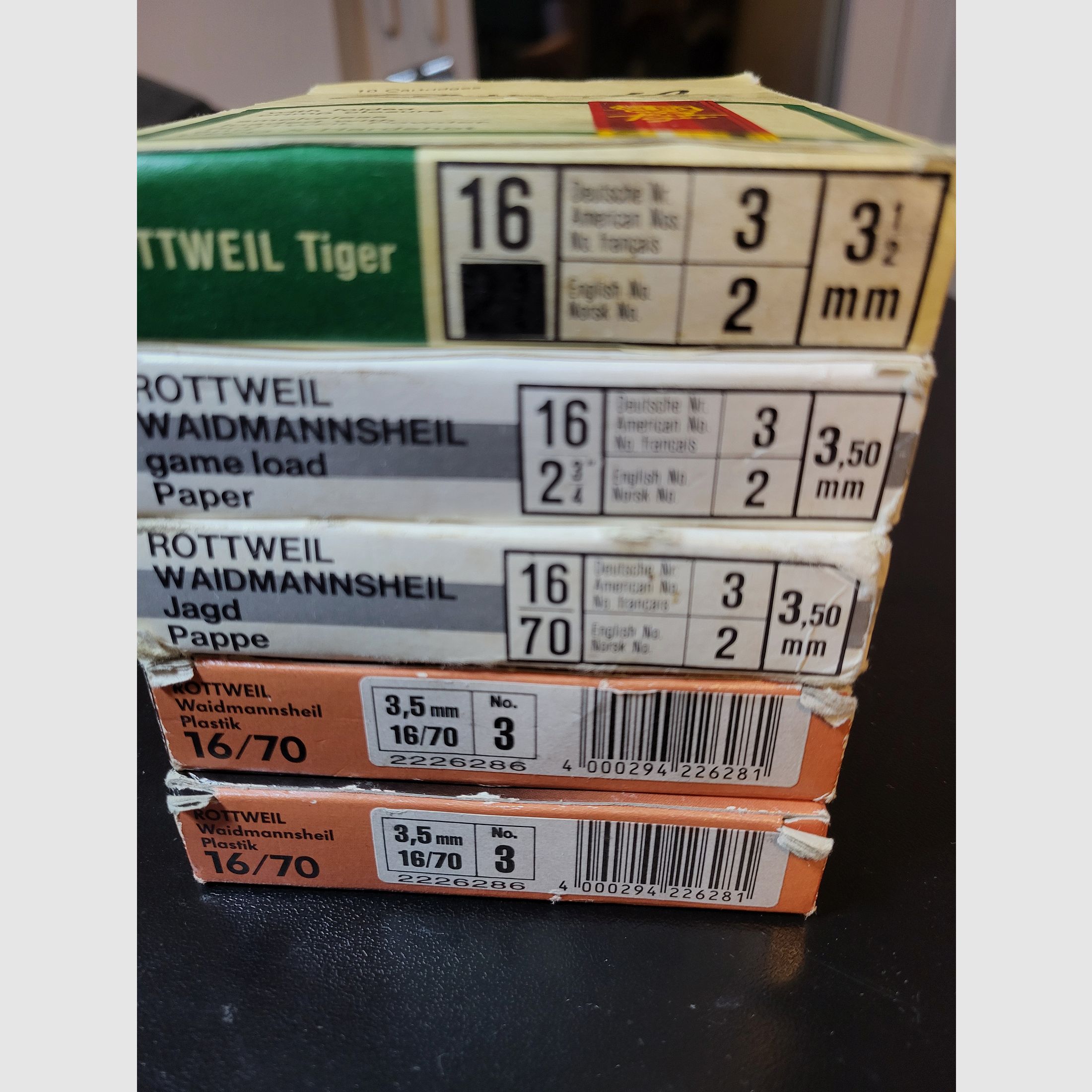 Rottweil Waidmannsheil & Tiger 16/70