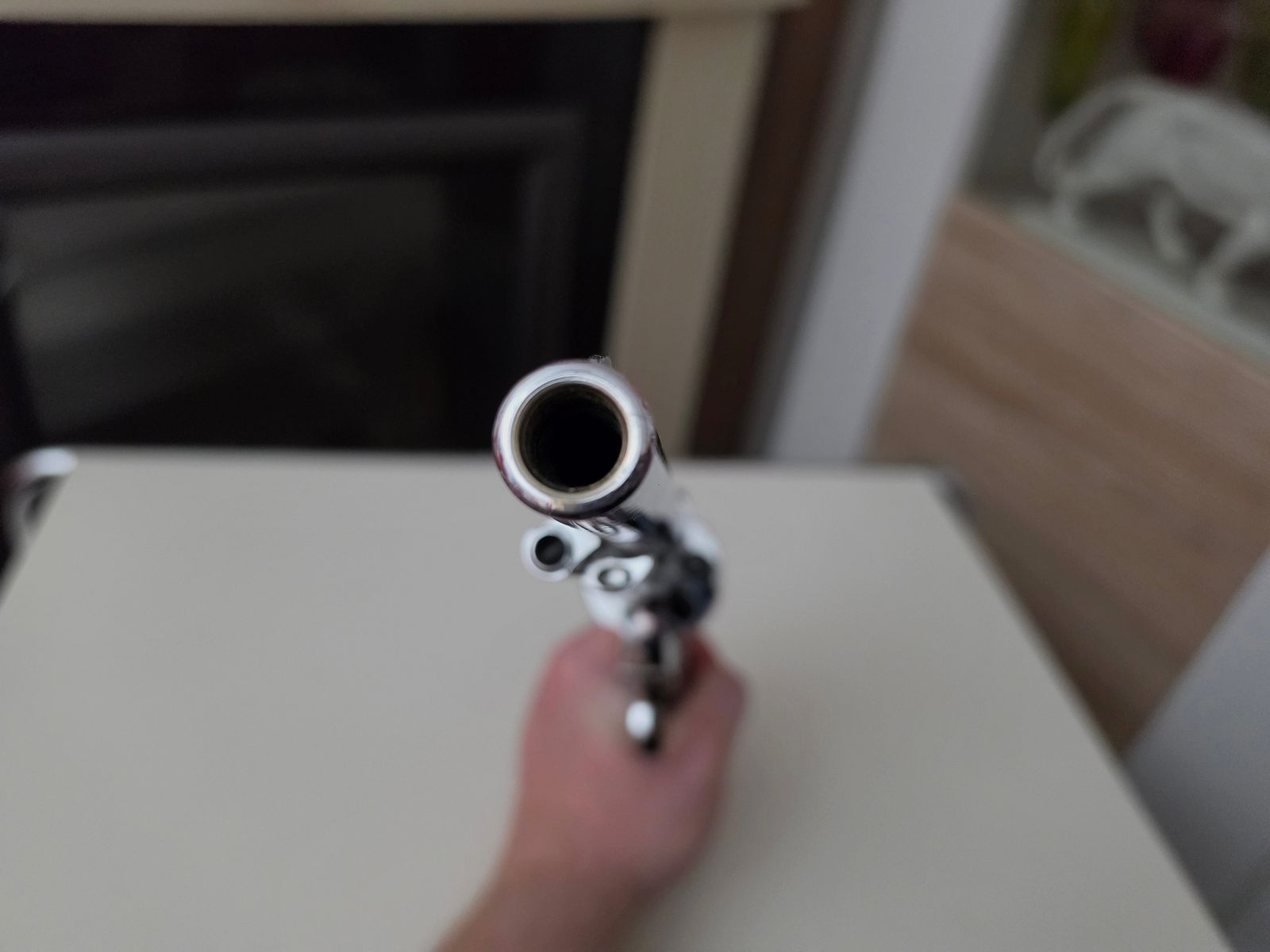 Revolver HS Texas Scout Peacemaker Mod. 121  PTB 242  9mm Knall