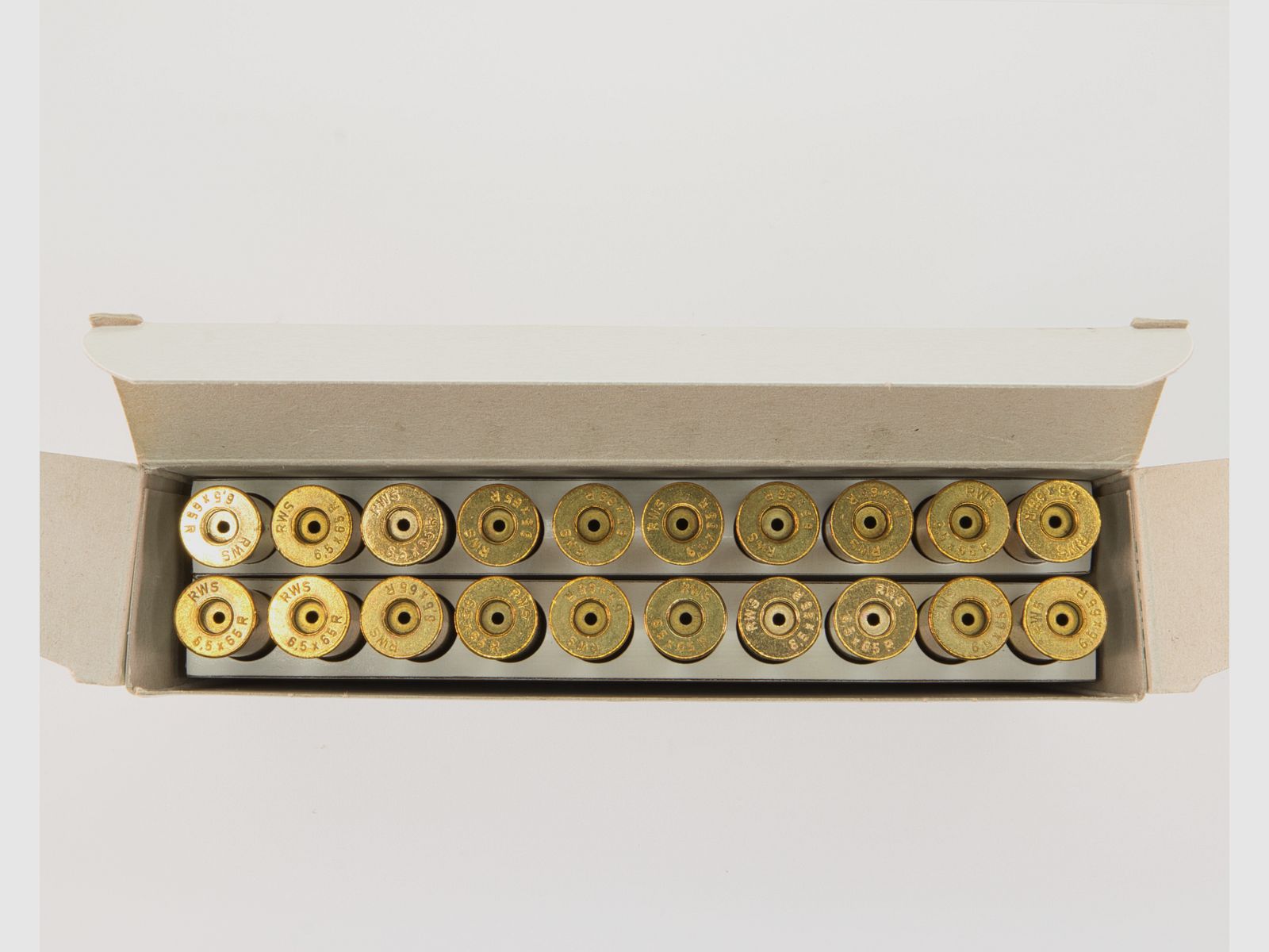 Hülsen RWS 6,5x65R 20 Stück