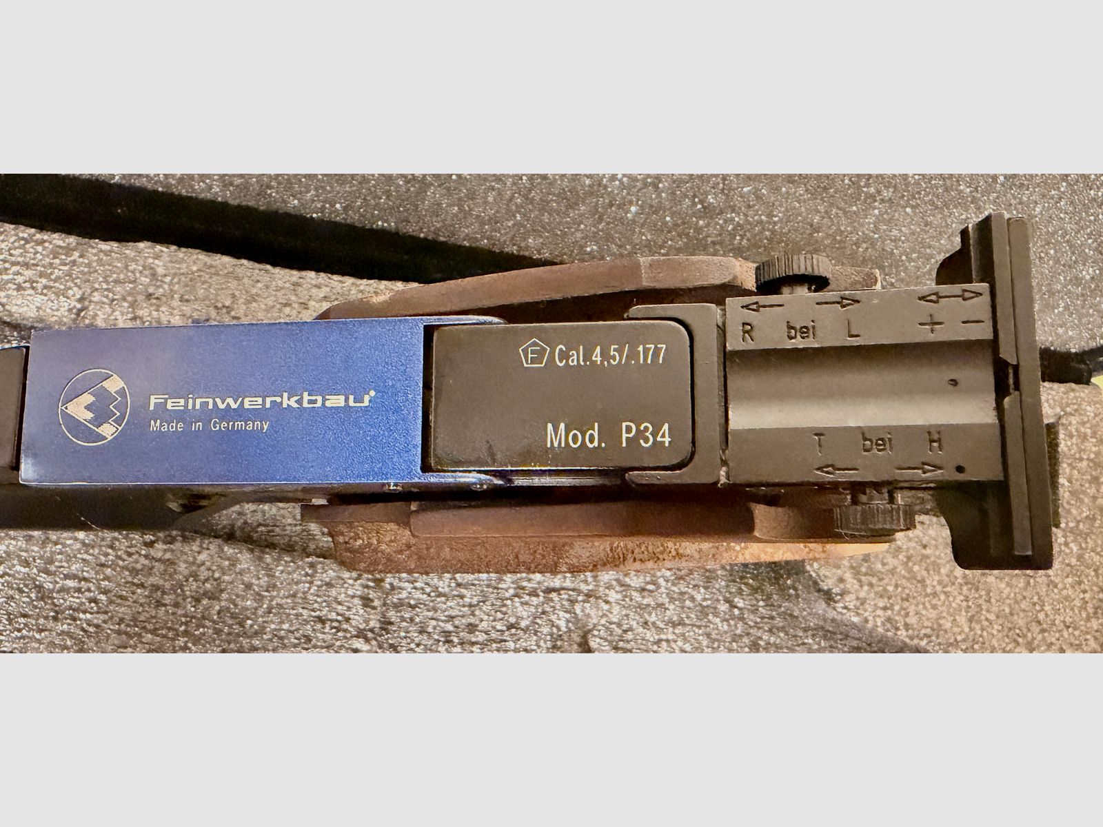 Pistola ad aria compressa Feinwerkbau P34