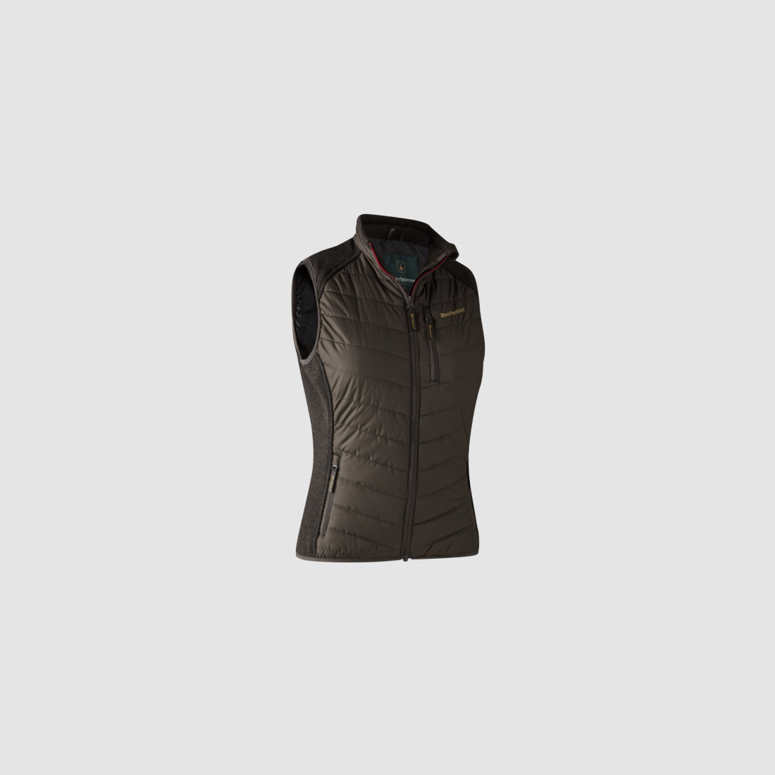 Deerhunter Lady Caroline gilet matelassé Marron, image 1 sur 2
