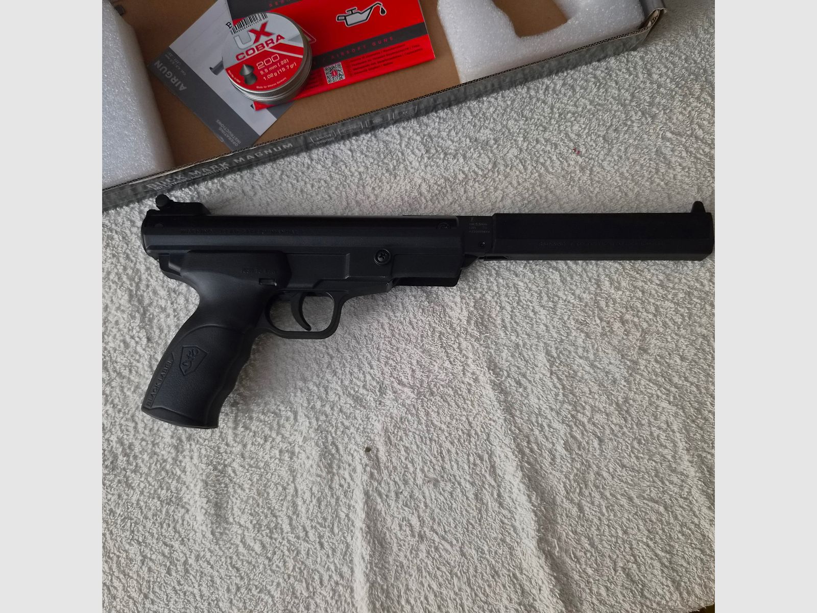 Luftpistole Browning Buck Mark Magnum