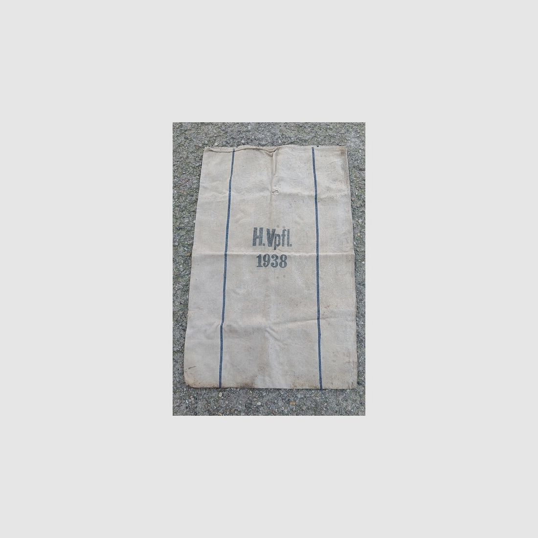 H.Vpfl 1938 Kartoffelsack Hauptverpflegungssack WW2 WWII