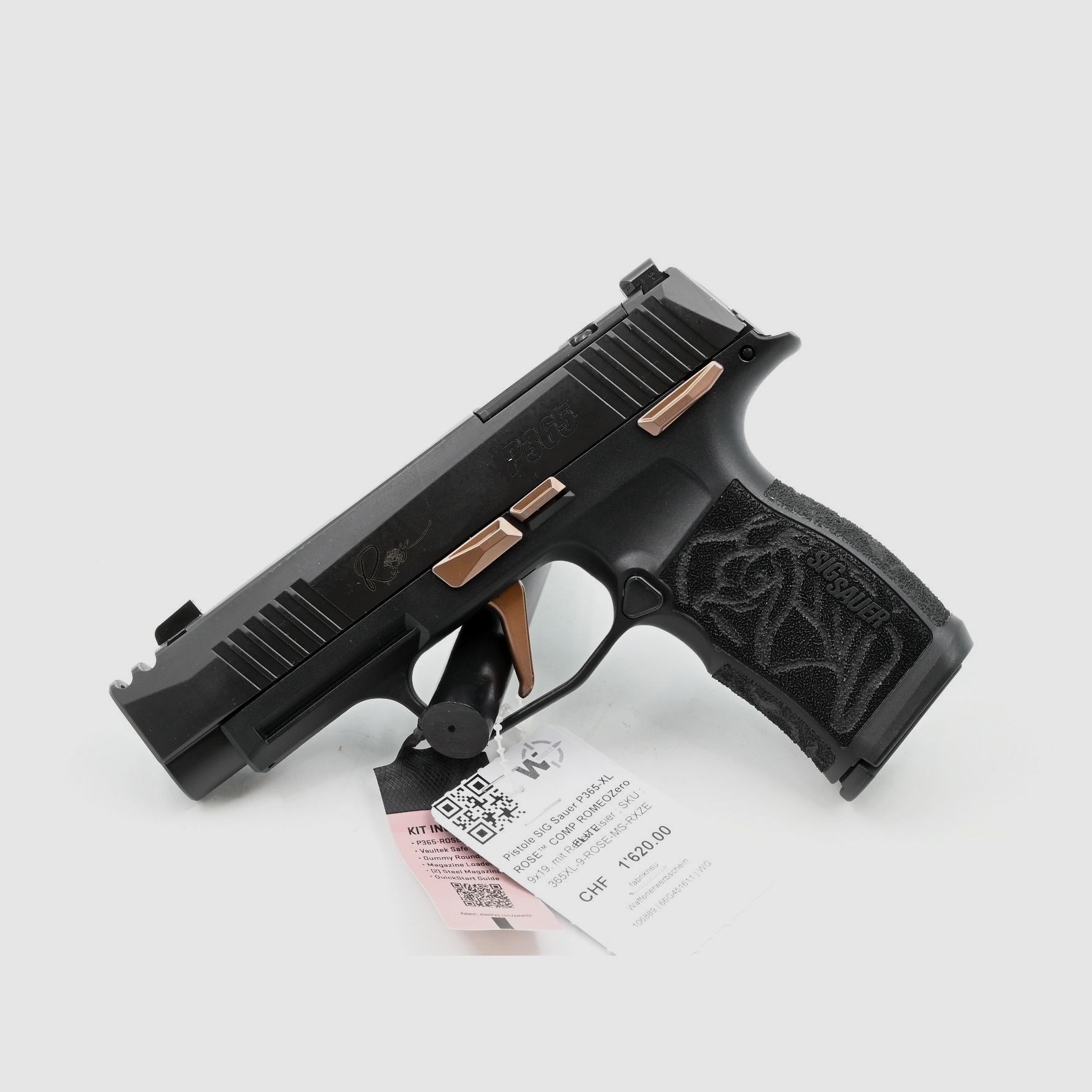Pistola SIG P365-XL Rose Comp, 9×19, cañón de 3.1", 12 disparos, Optic Ready, imagen 1 de 2