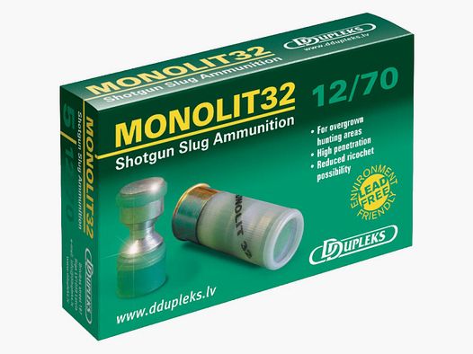DDupleks 12/70 MONOLIT 32 32g Bleifrei