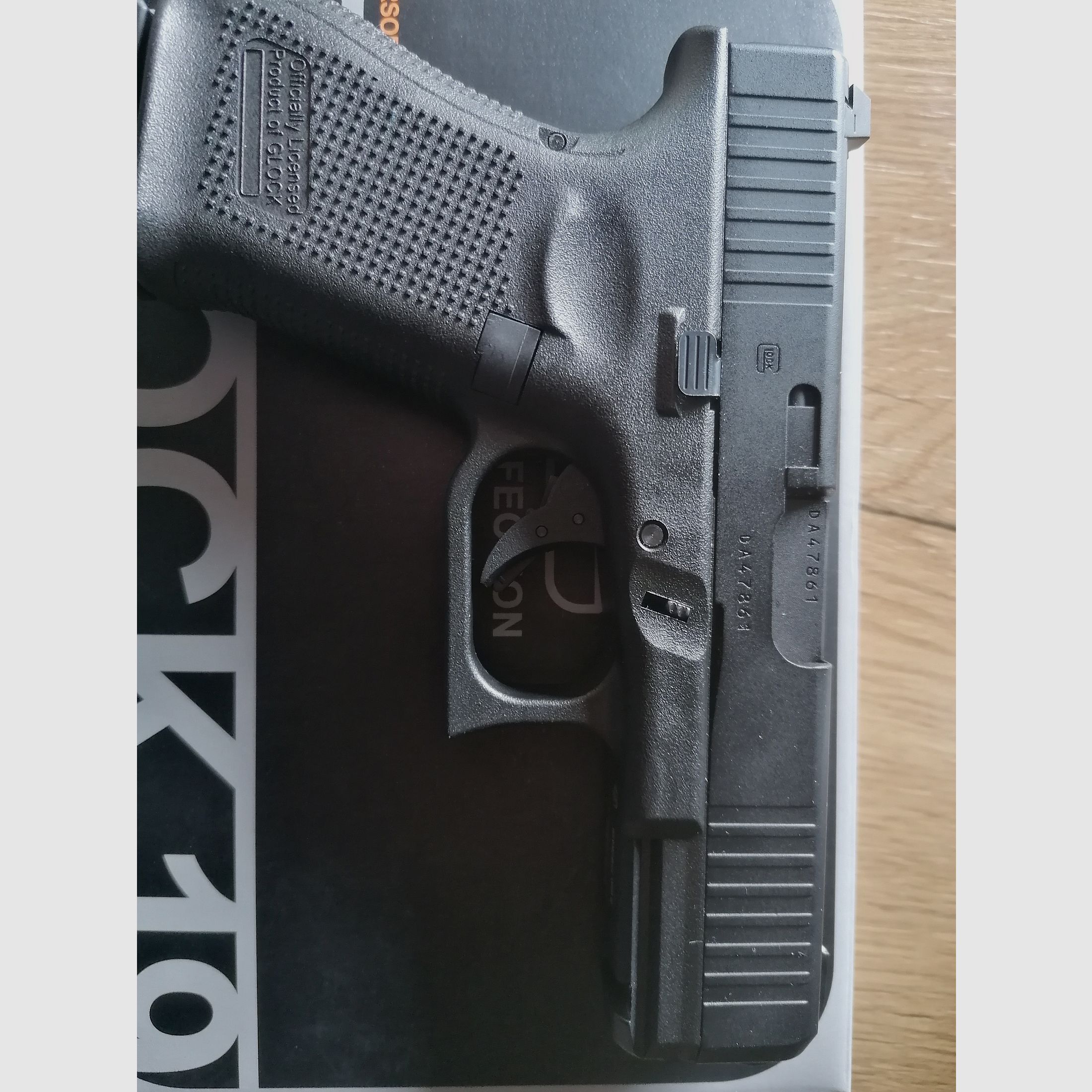 	Glock 19 Gen5 Softair-Pistole Schwarz Kaliber 6 mm BB 19 Schuss Gas Blowback (P18)