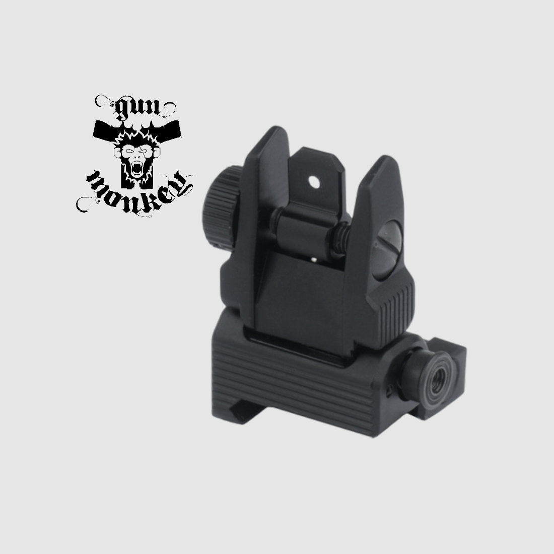 Hausse rabattable UTG Accu-Sync pour AR15 – Picatinny – Noir (MNT-957), image 2 sur 5