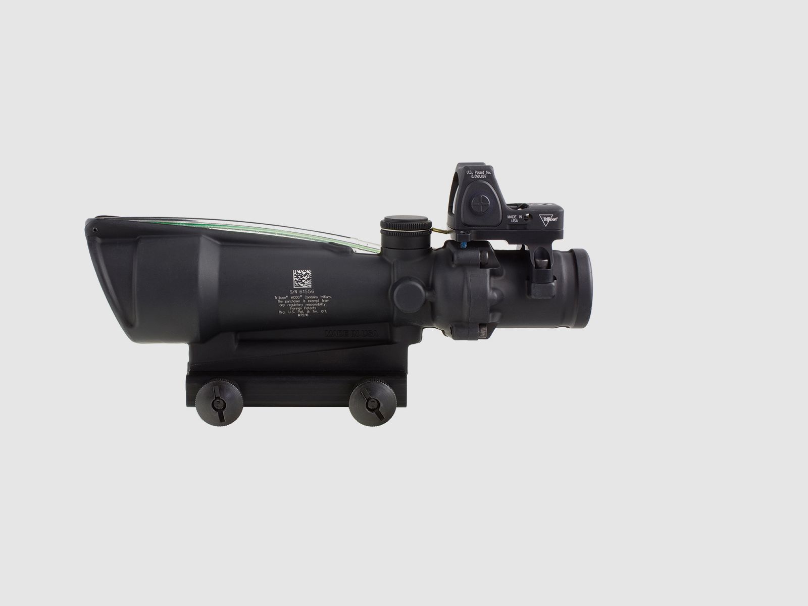 ACOG 3.5×35 Grün LED .223 Chevron & Rotpunkt RMR 3.25 MOA Typ 2, Bild 2 von 7