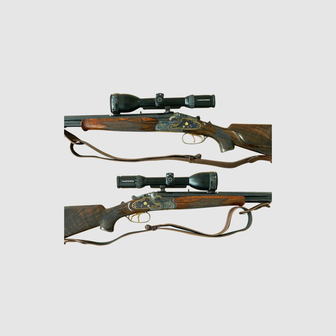 Doble rifle de cañones superpuestos Gebr. Adamy Suhl, Cal. 8x57IRS - 20/76