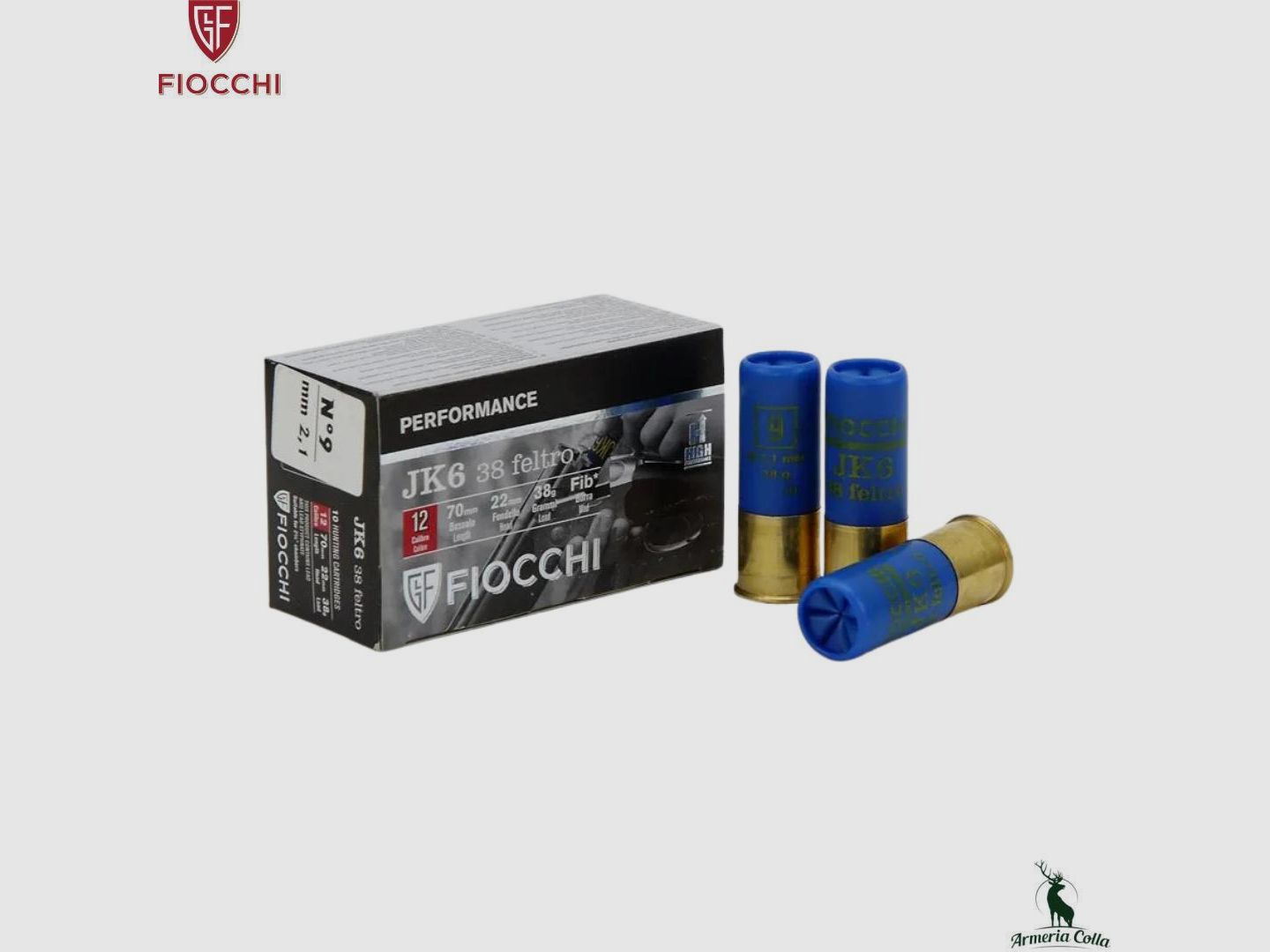Fiocchi Munitionen Jk6 Filz Kal. 12