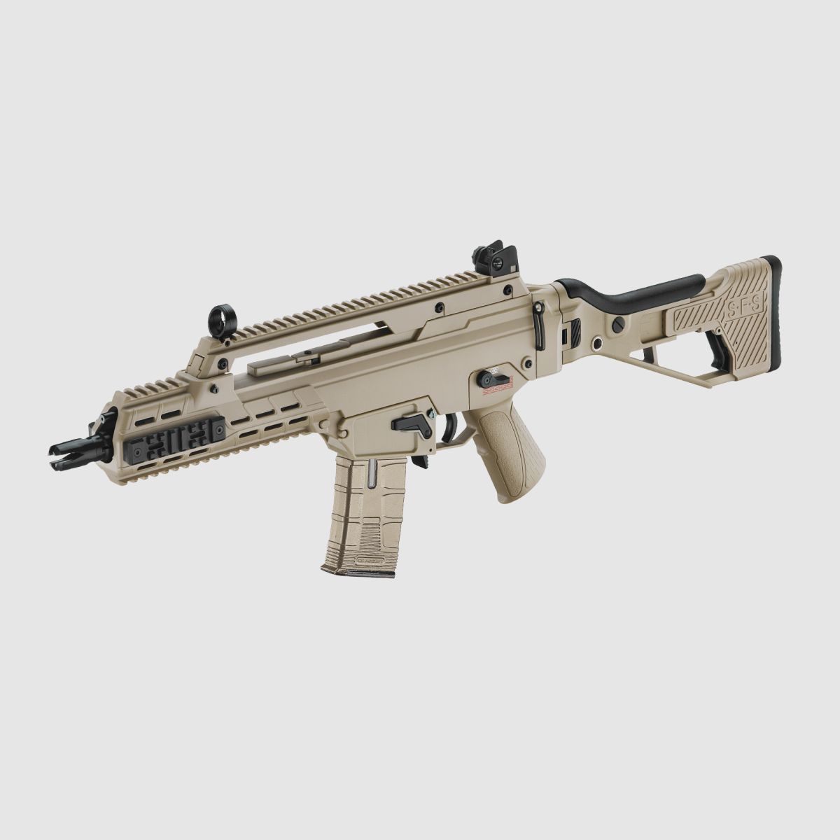ICS G33 Compact Assault Rifle [ICS-234] SFS Stock Tan Wolno od 18 – S-AEG – F