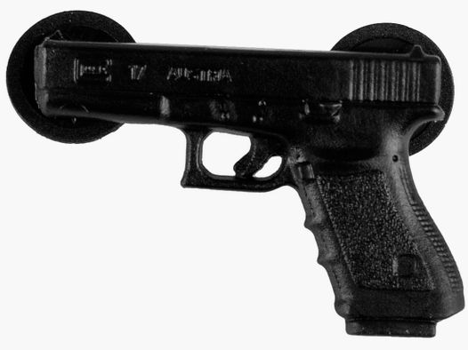 Glock Pin "Pistola" Plastica - Nera, ca. 20×30 mm