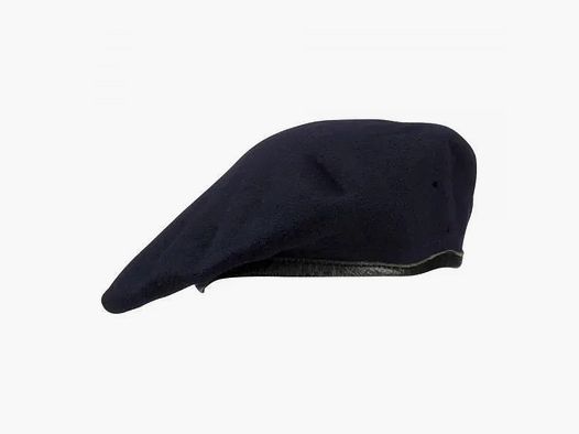 Bundeswehr Original BW Barett Heer dunkelblau gebraucht