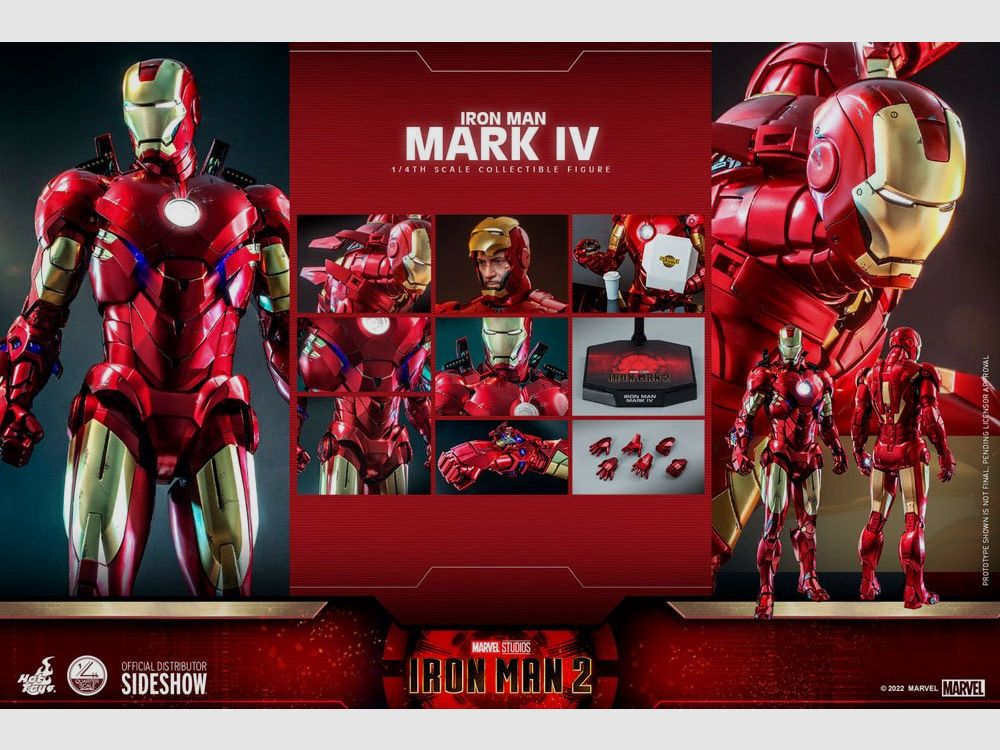 Iron Man 2 Actionfigur 1/4 Iron Man Mark IV 49 cm | 43153