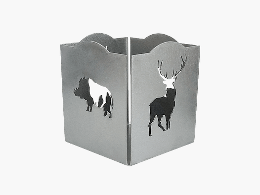 Tea light holder "Hunting"