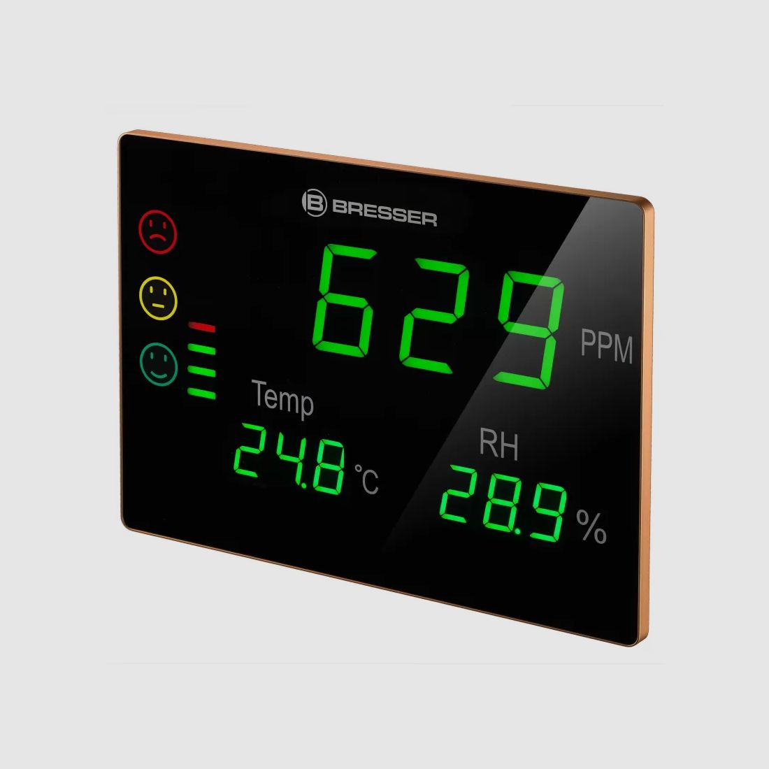 CO2-Messgerät BRESSER Smile XXL mit Ampel und extragroßem LED-Display, Bild 5 von 13
