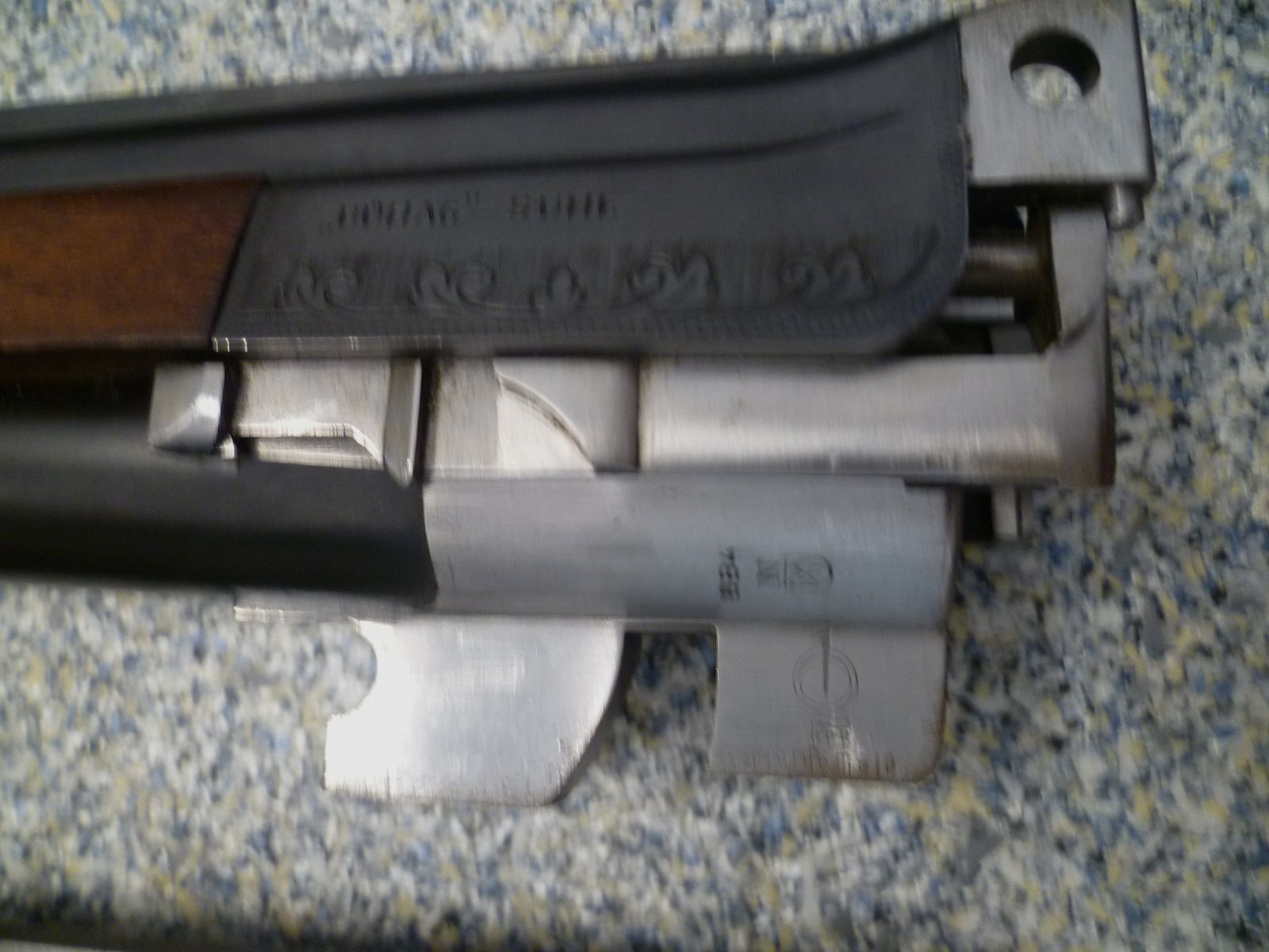 Bockbüchsflinte mit 2 BDF-Austauschläufen Merkel/Bühag/Adamy 8x57IRS & 12/70 sowie 12/70