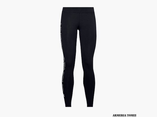 LEGGINGS – UNDER ARMOUR – DAMEN – FAVORITE WORDMARK Schwarz / Weiß – 001