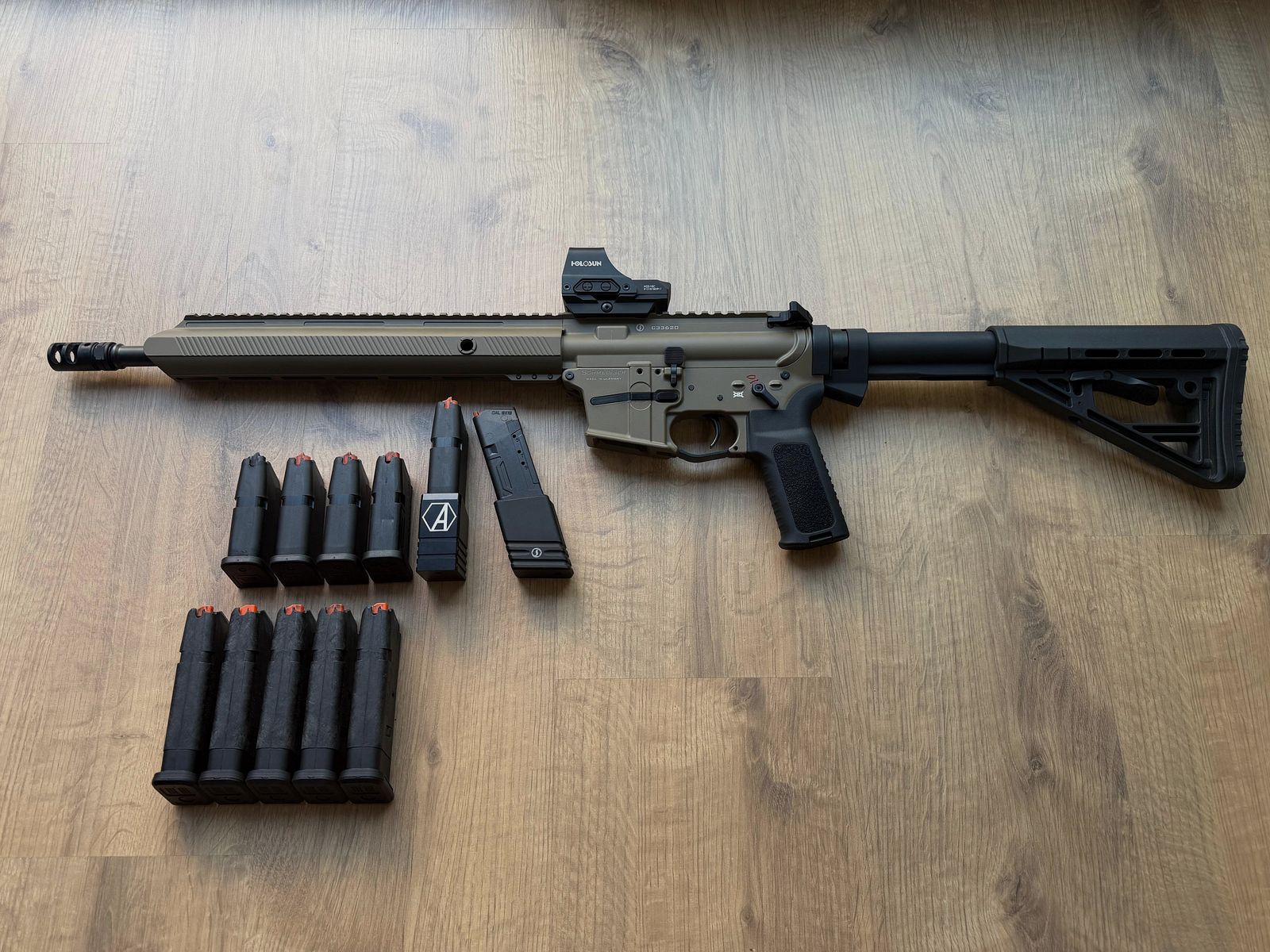 Schmeisser AR 15 - 9 // FDE // 14,5" // Sportivamente autorizzato