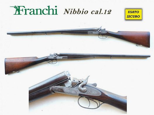 FRANCHI Doppeltflinte NIBBIO Kal.12 - gebraucht R.1046