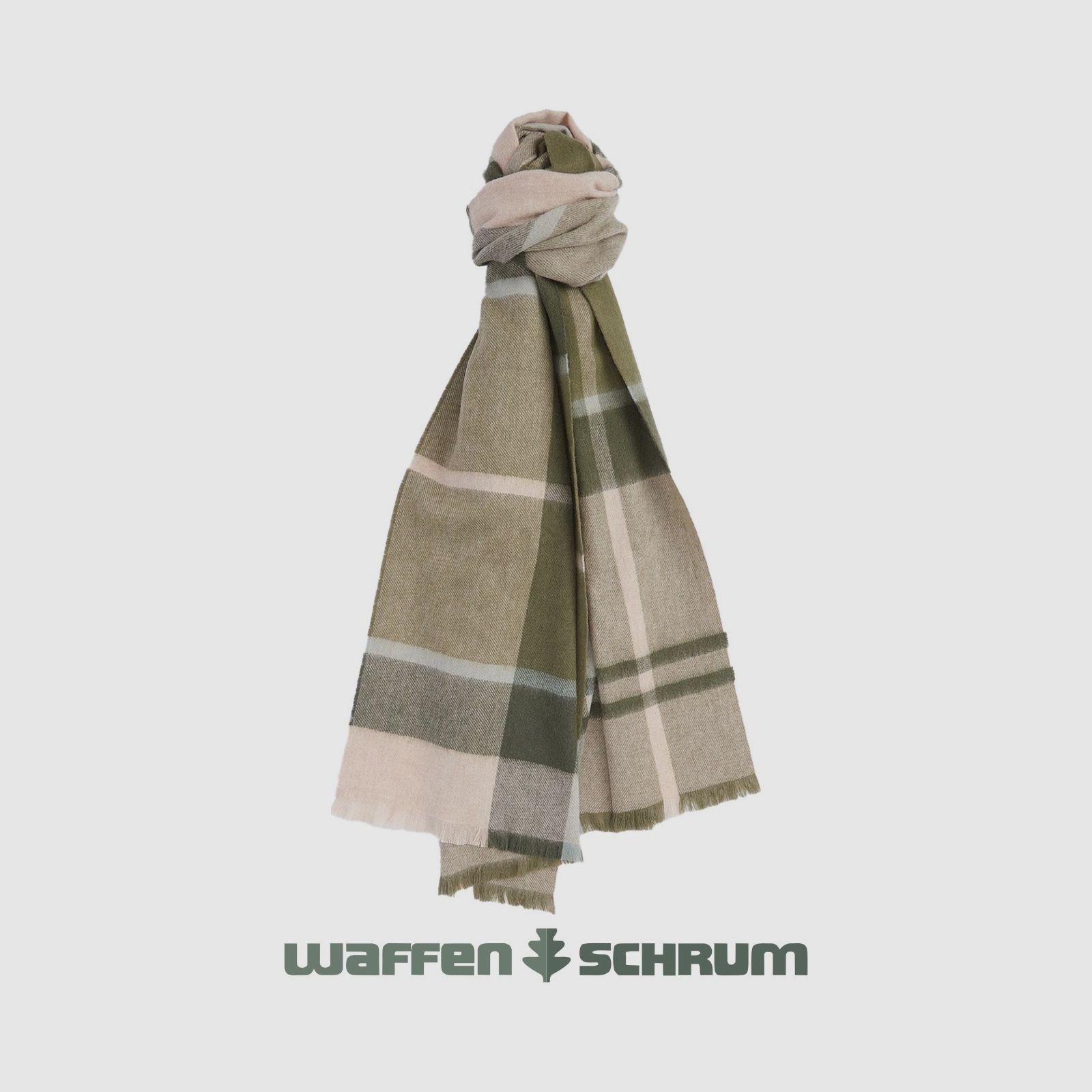 Barbour Schal Rosefield Ancient loden
