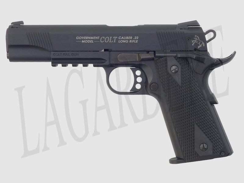 COLT/WALTHER GOVERNMENT RAIL 1911 A1 (PISTOOL)